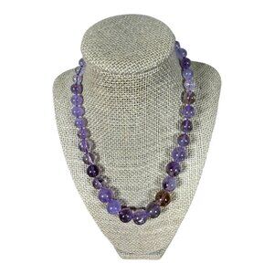 Amethyst Bead Necklace